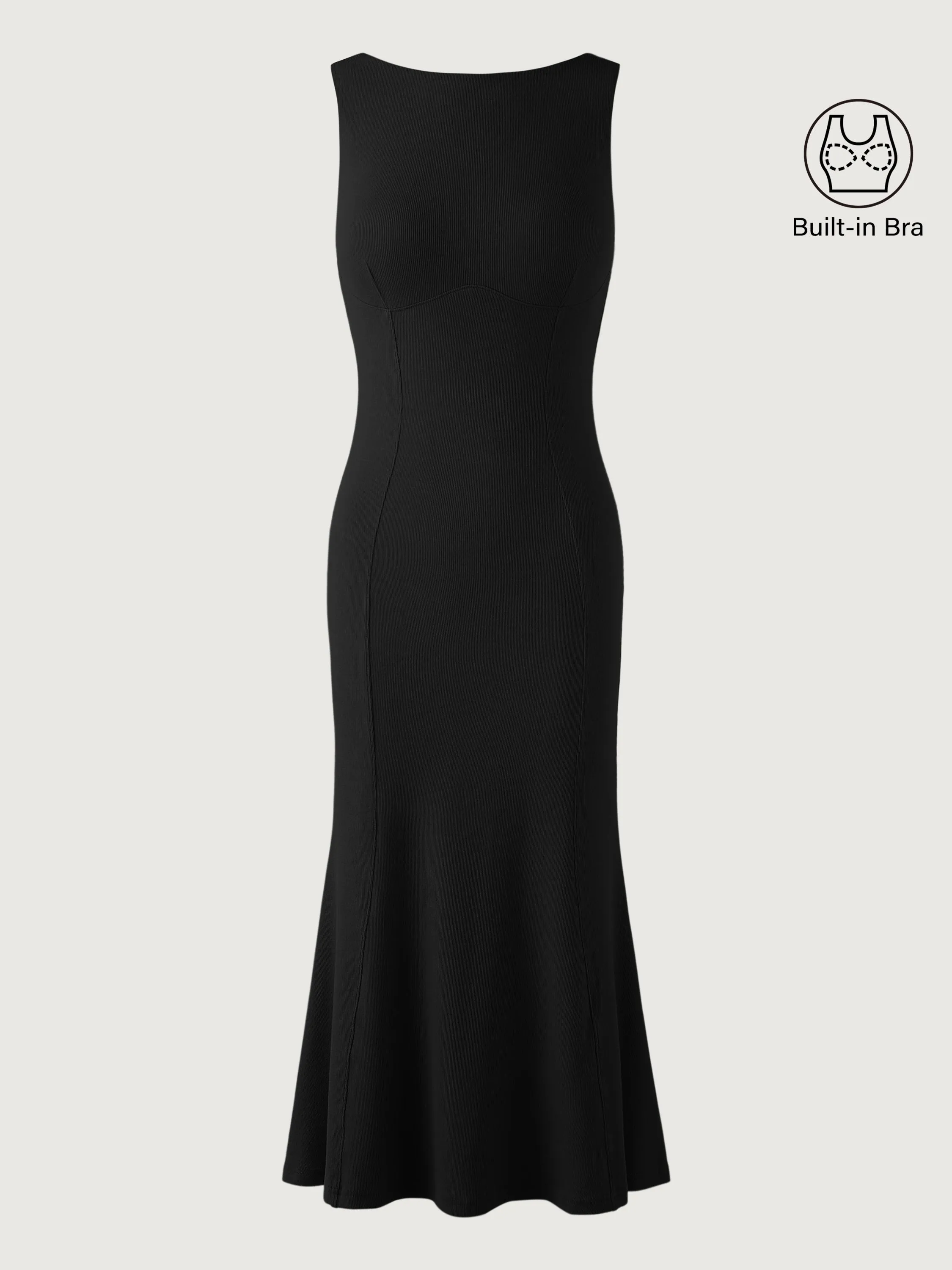 Bustier Open-Back Brami Mermaid Dress