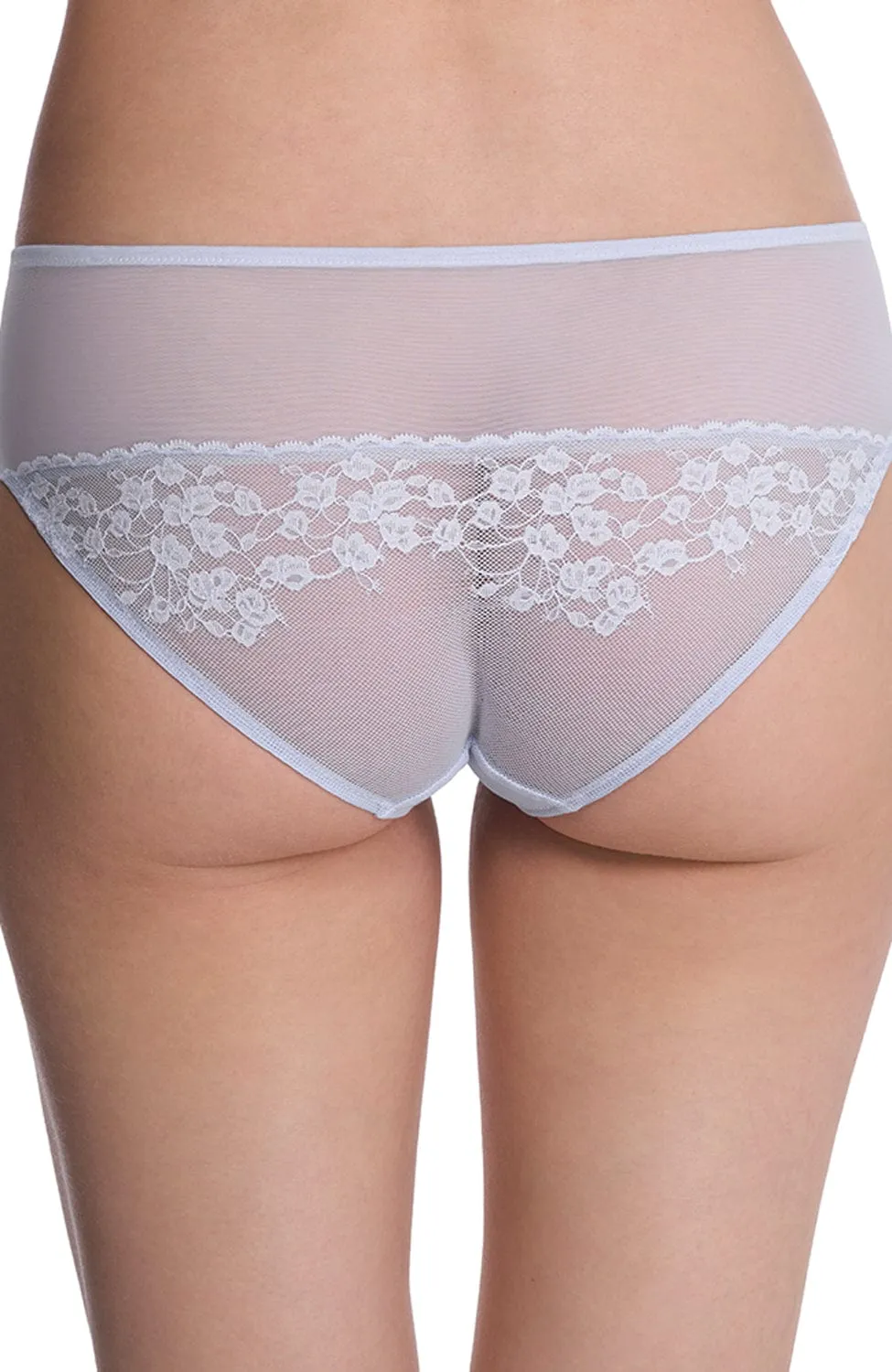 Cherry Blossom Plunge Contour Bra and Brief Set