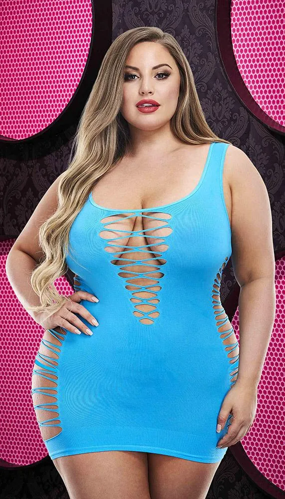 Criss-Cross Mini Dress