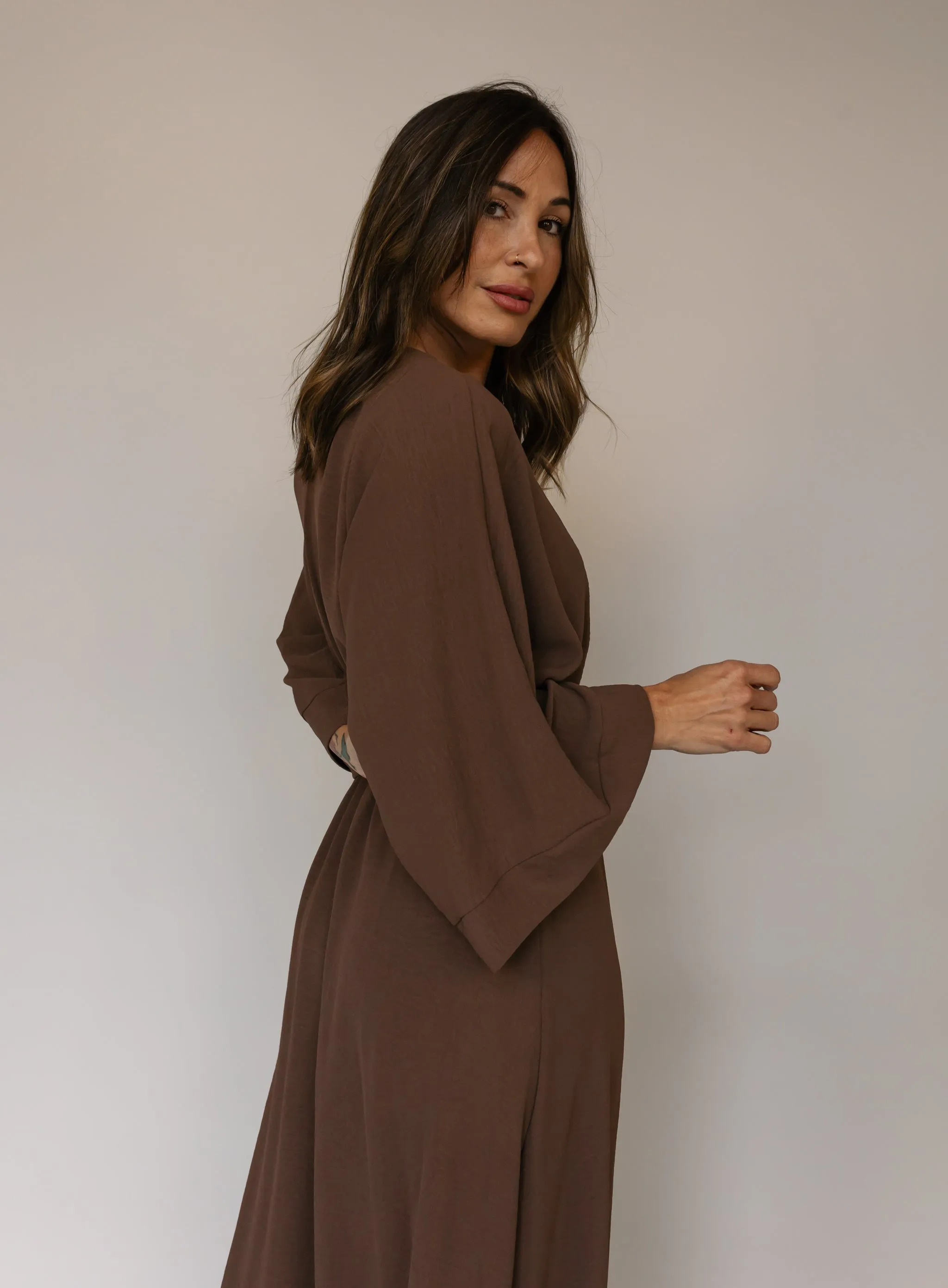 Cruz Kimono Maxi Dress - Final Sale