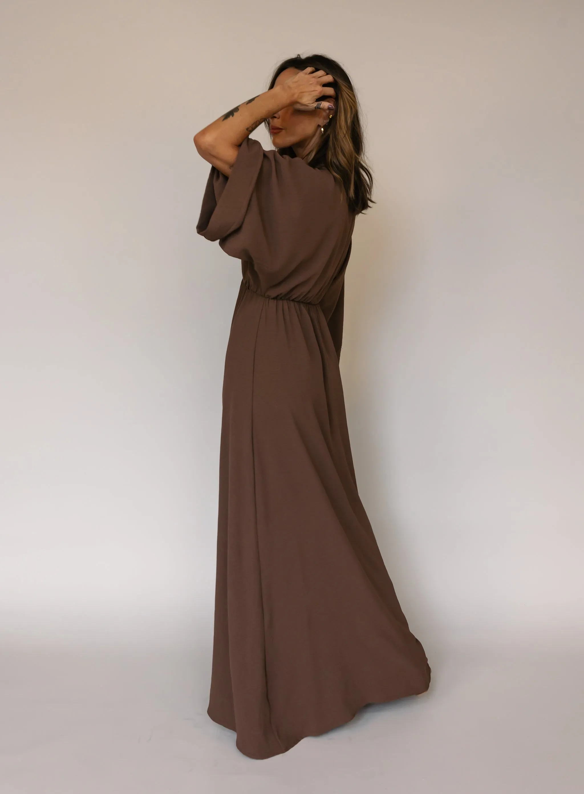 Cruz Kimono Maxi Dress - Final Sale