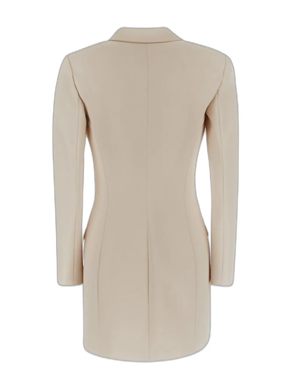 Elisabetta Franchi V-Neck Double-Breasted Blazer Dress