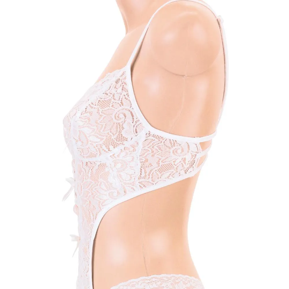 Enjoy Toys - Mon Cheri All Lace Sexy Lingerie mon0120 (White)