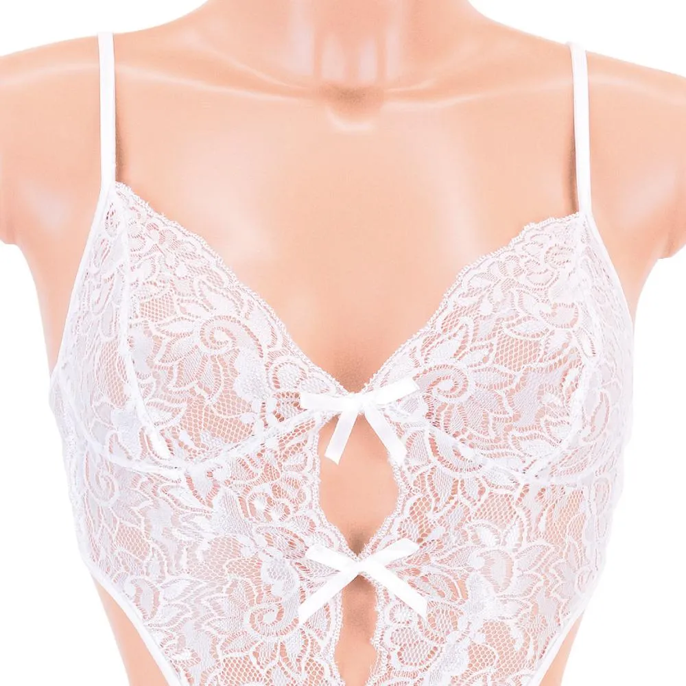 Enjoy Toys - Mon Cheri All Lace Sexy Lingerie mon0120 (White)