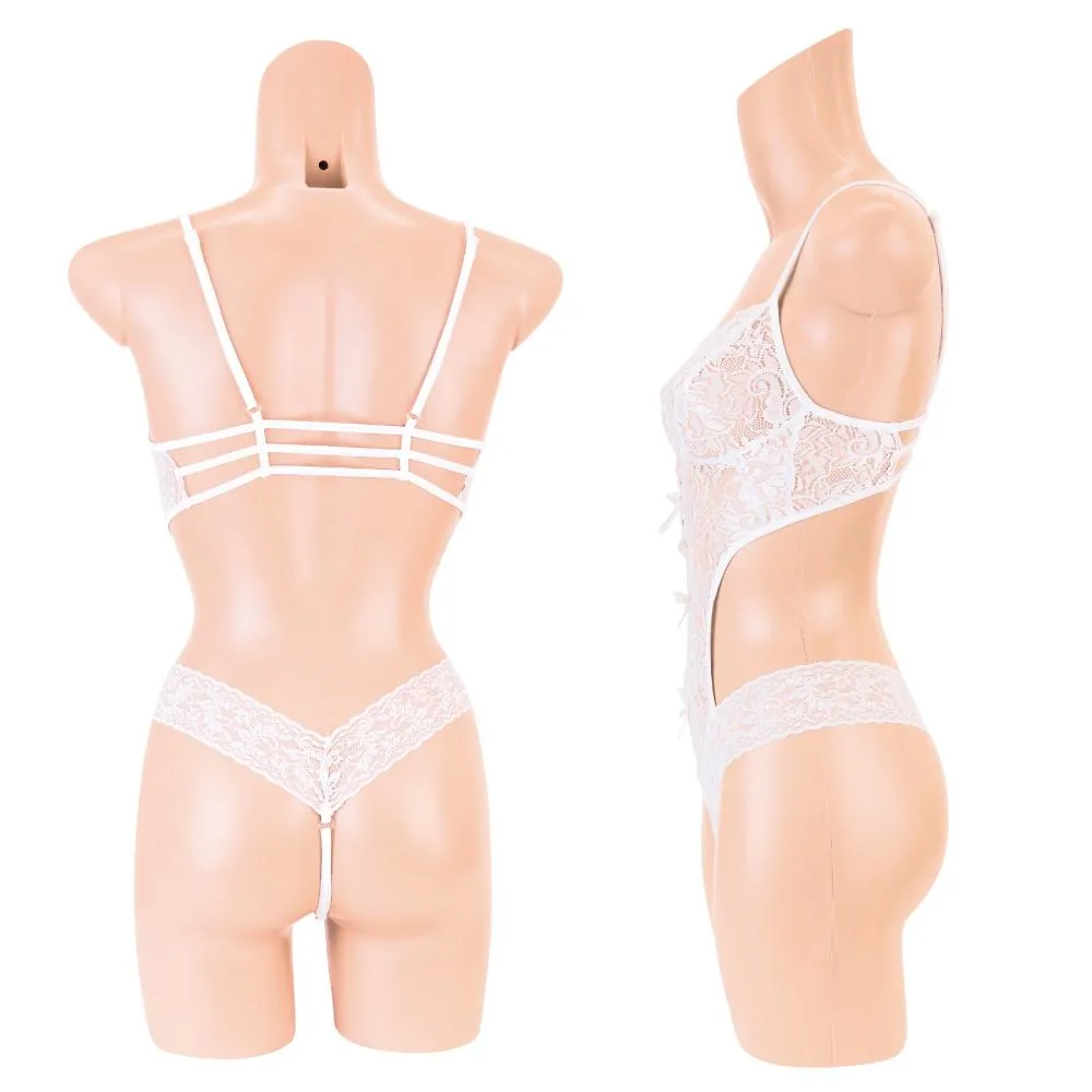 Enjoy Toys - Mon Cheri All Lace Sexy Lingerie mon0120 (White)
