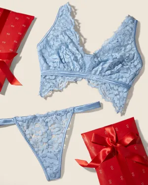 Ensemble Bralette Courbée Et String