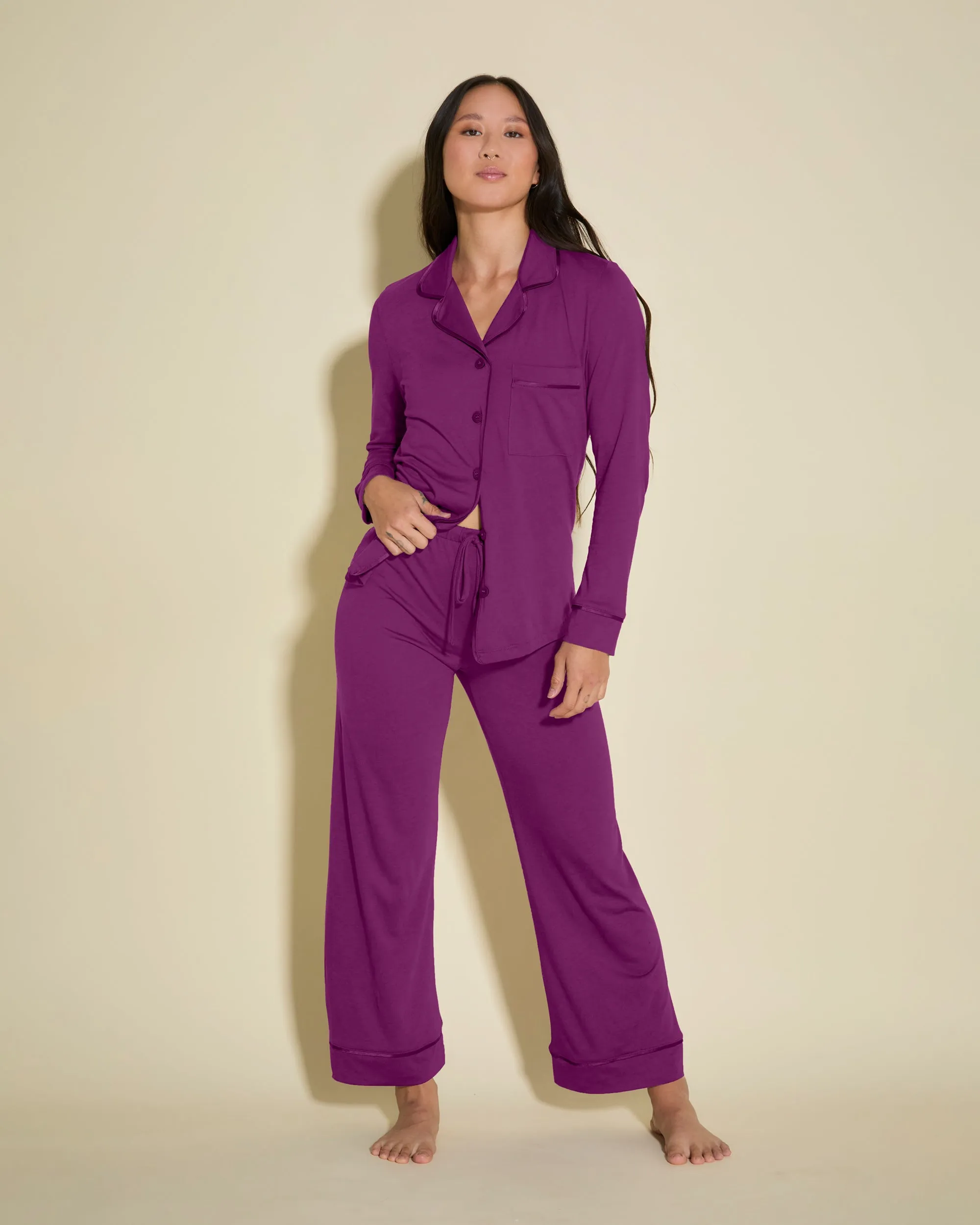 Ensemble Pyjama Haut À Manches Longues Et Pantalon, Petite