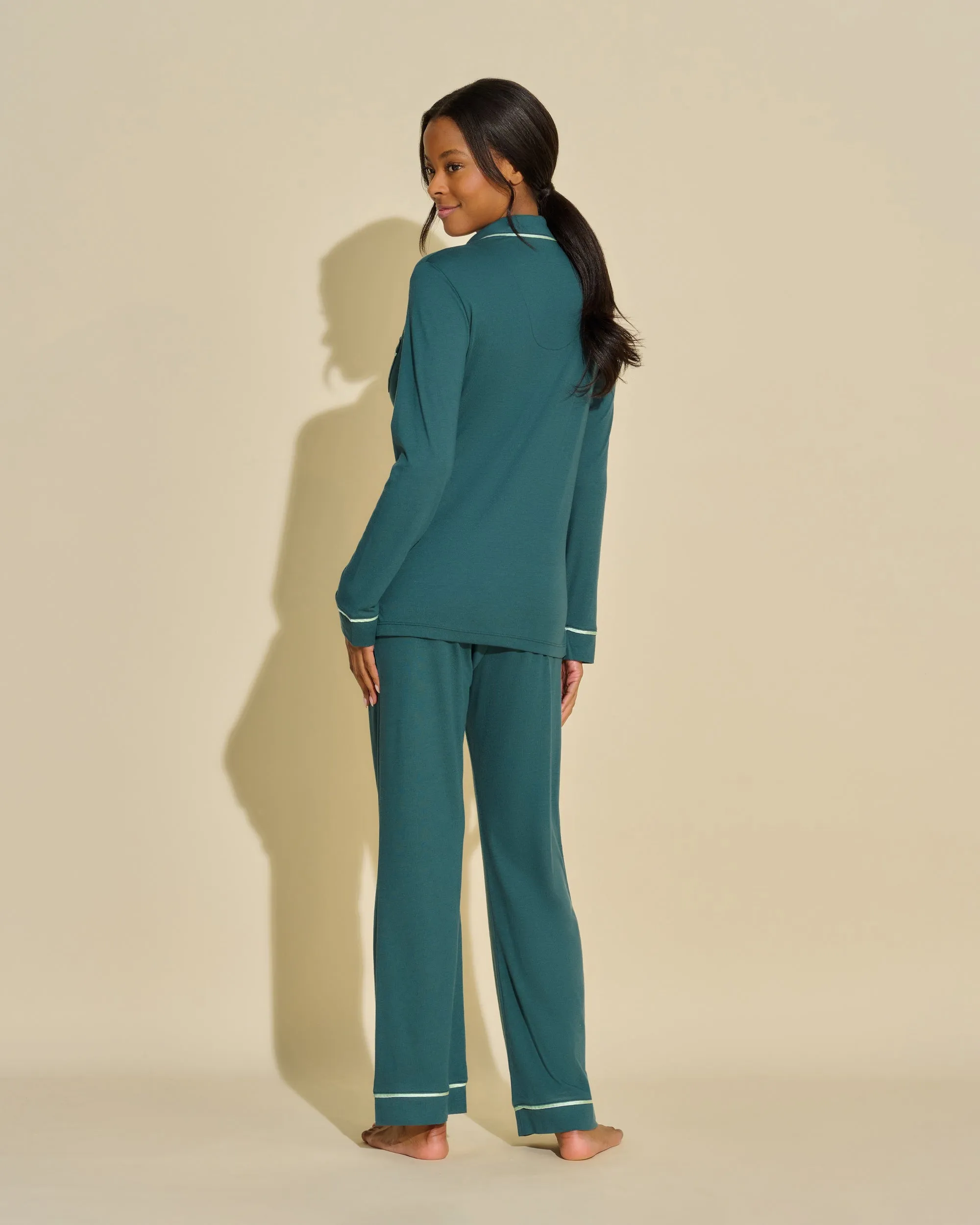 Ensemble Pyjama Haut À Manches Longues Et Pantalon