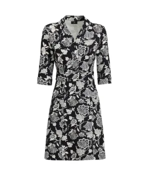 Etro Floral Print V-Neck Dress