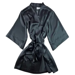 Ginia Silk Wrap Robe
