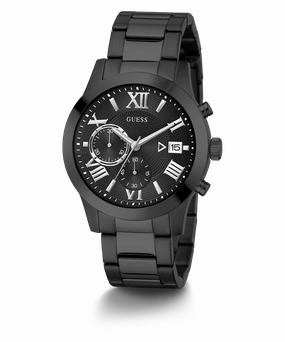 GUESS Mens Black Chronograph Watch
