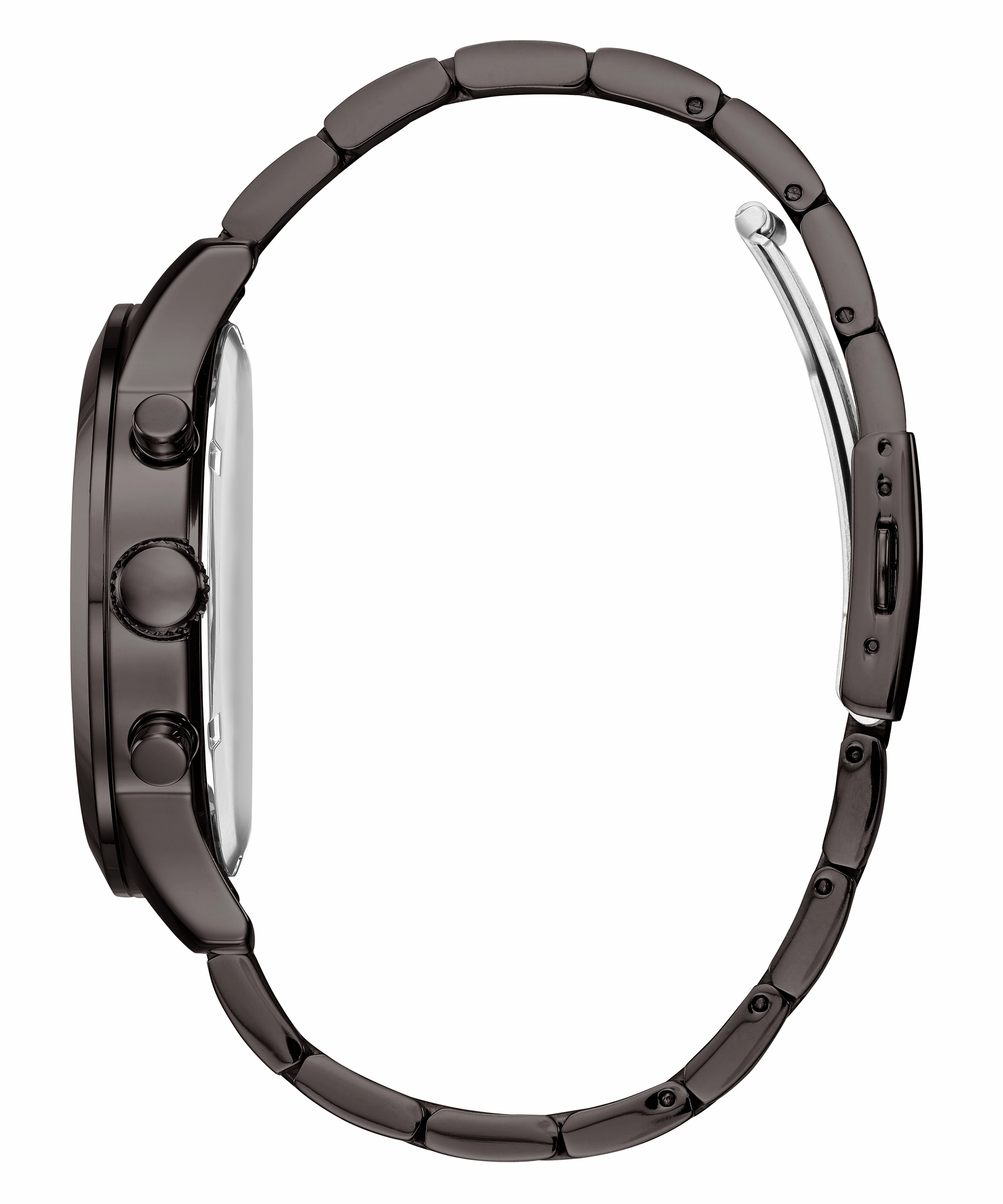 GUESS Mens Gunmetal Chronograph Watch