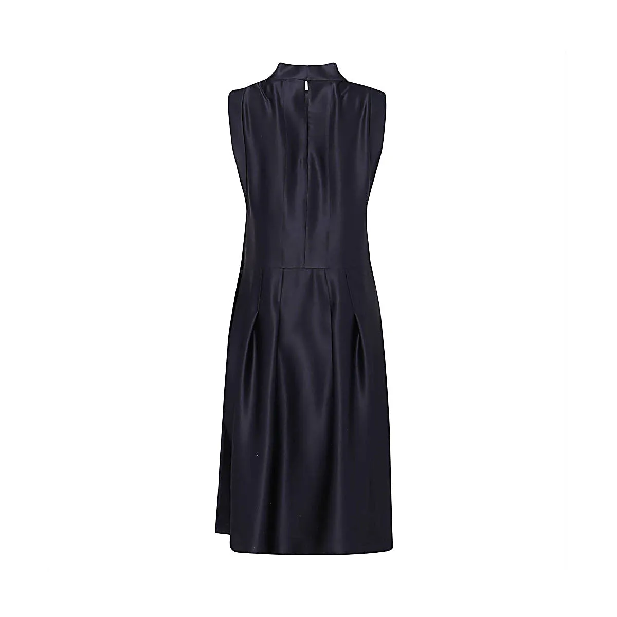 Jil Sander V-Neck Sleeveless Flared Dress