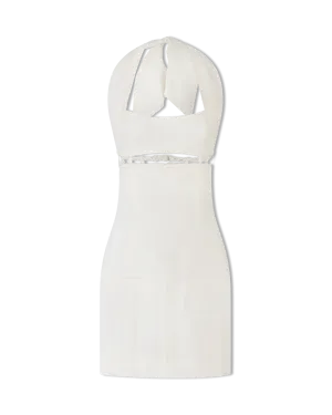 Limao Cut-Out Halter Dress