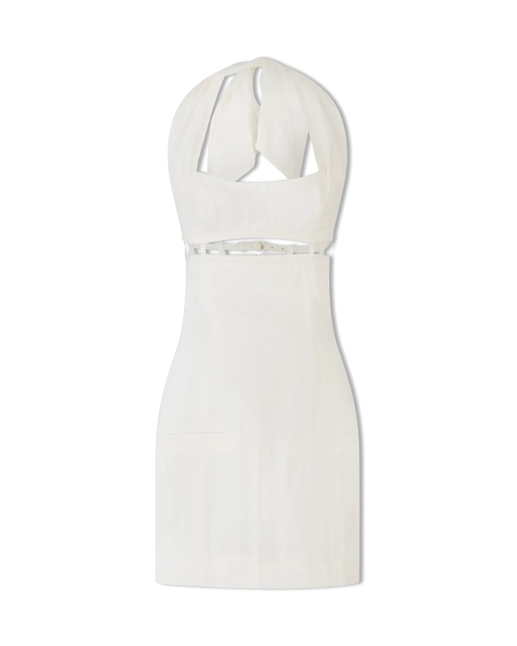 Limao Cut-Out Halter Dress