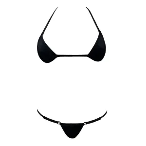 Lovely Lies Mesh Micro Bikini Set