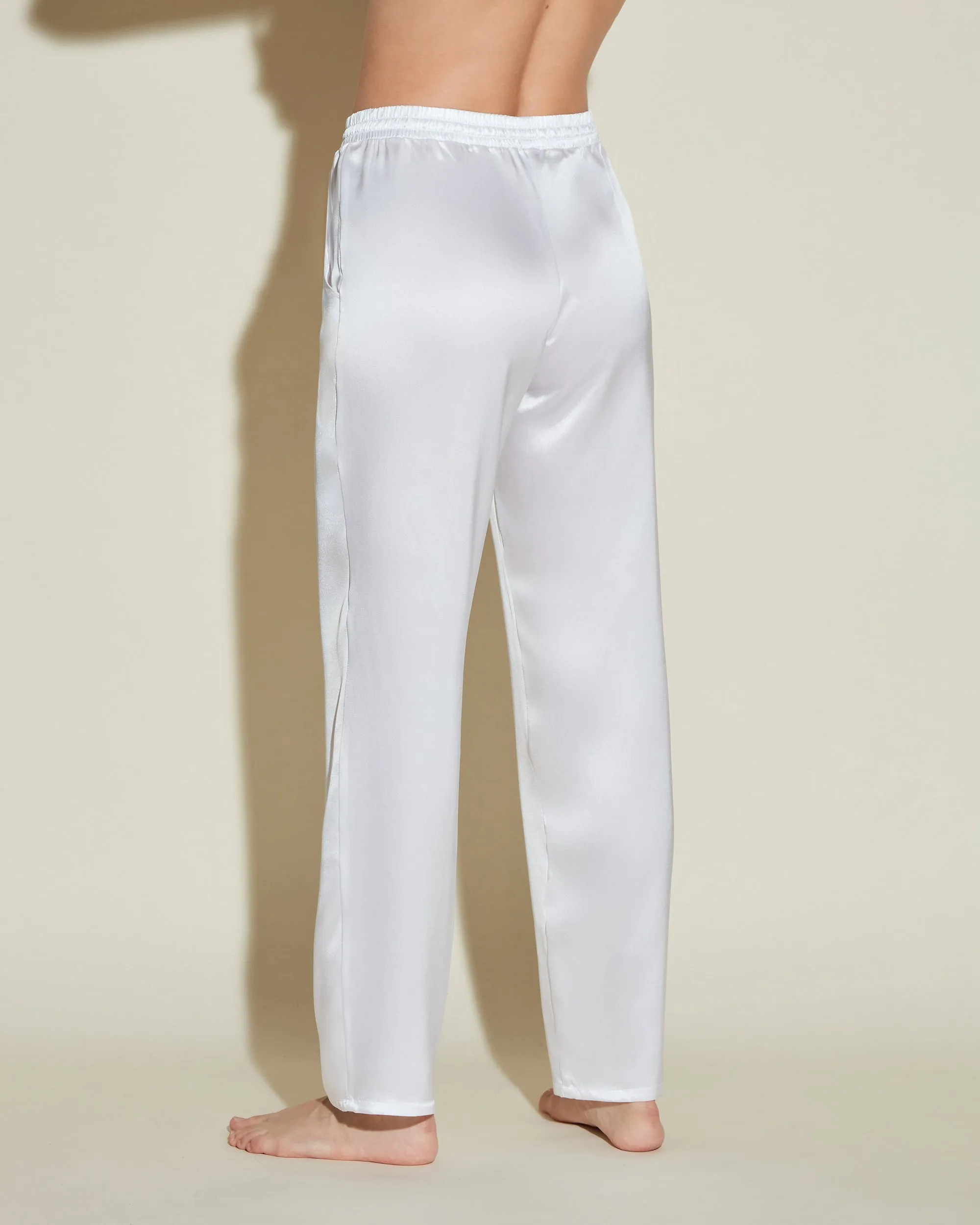 Pantalones De Seda