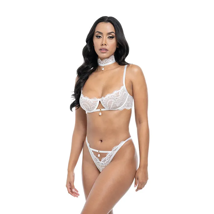 Perla Bridal Lace 3pc Set