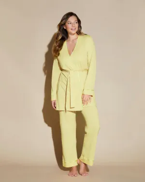 Pyjama 3 Pièces Curvy Avec Peignoir