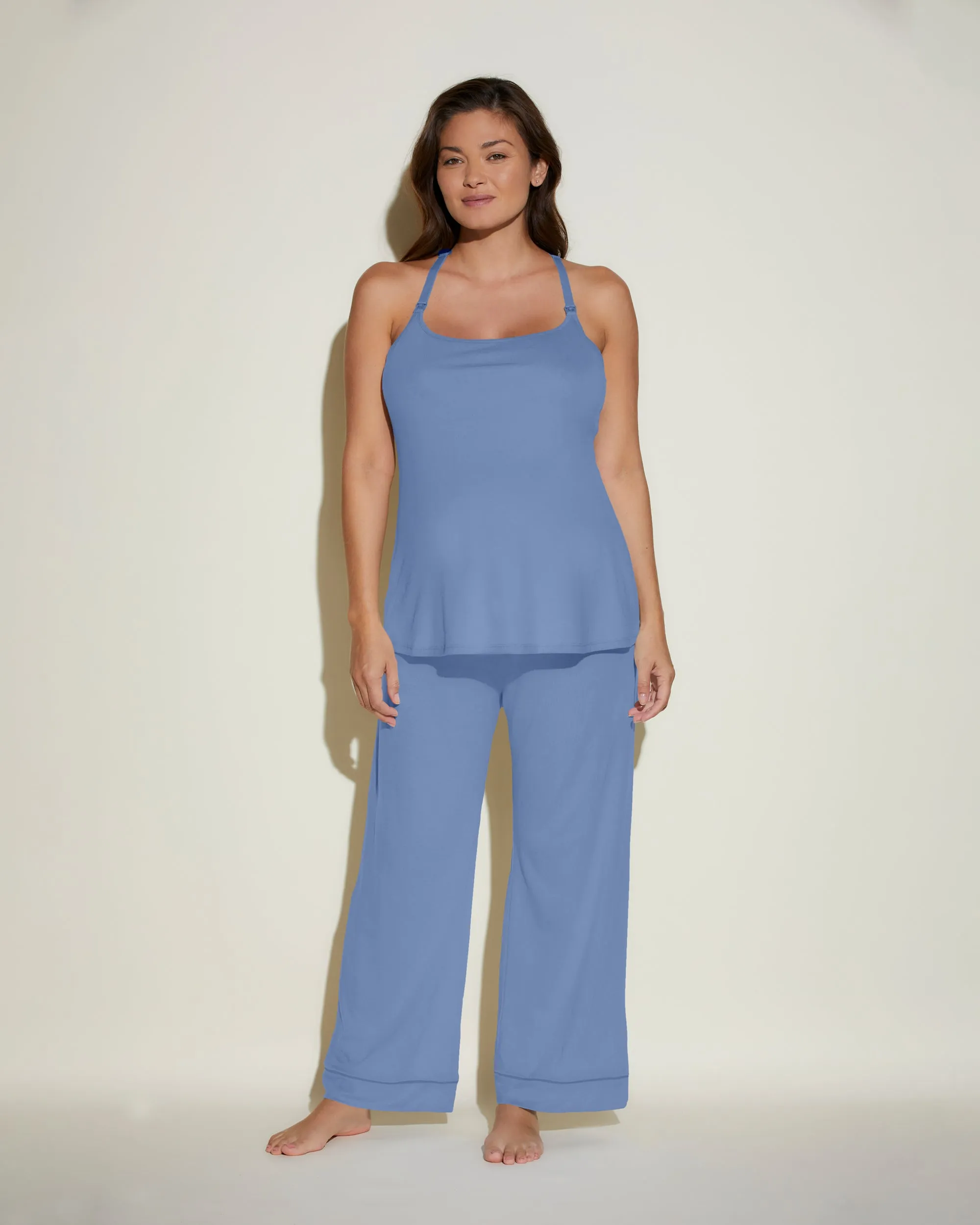 Pyjama D'Allaitement 3 Pièces Avec Peignoir