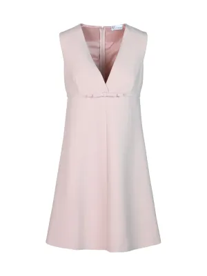REDValentino V-Neck Sleeveless Dress