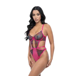 Saracita Cutout Lace Teddy