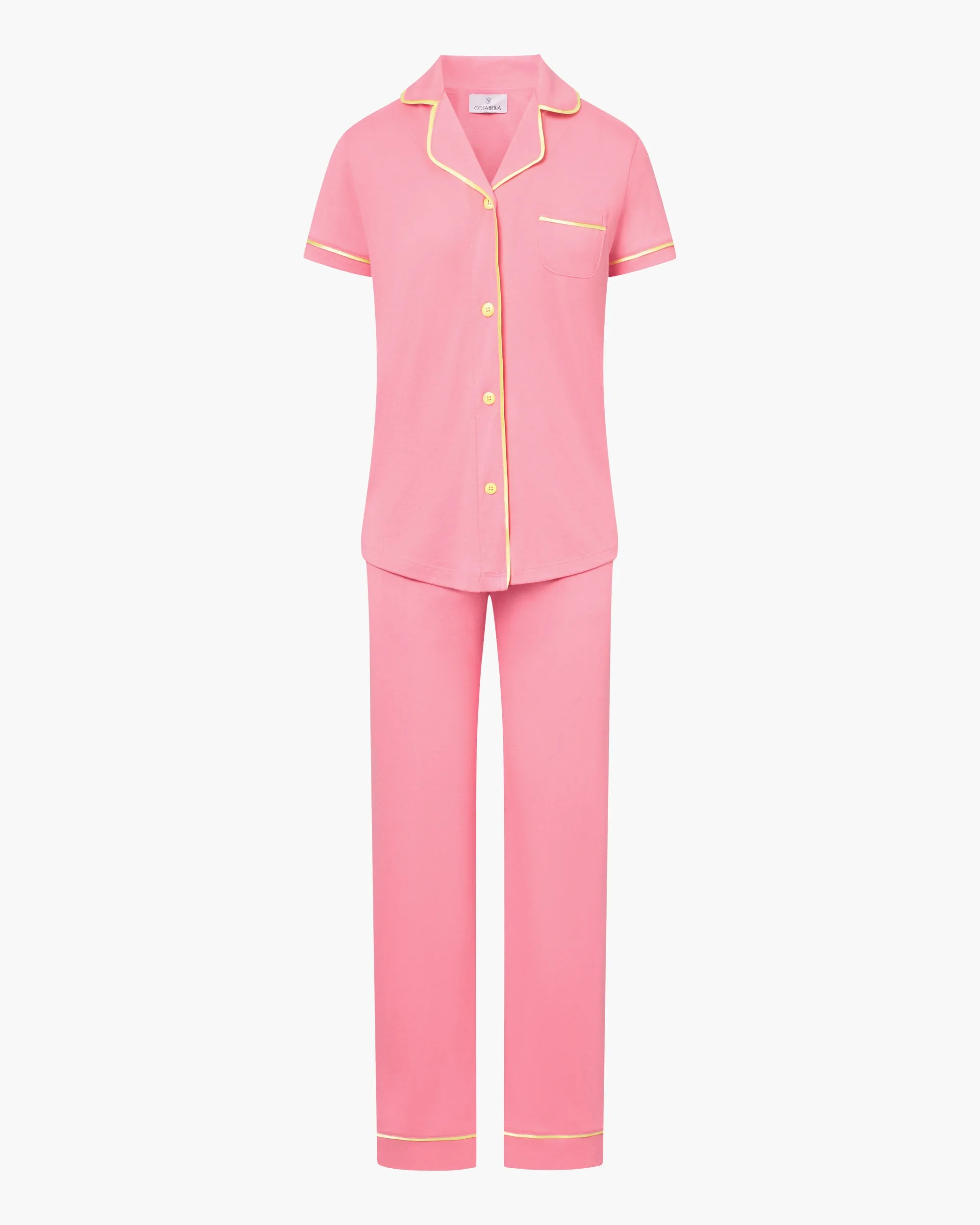 Short Sleeve Top & Pant Pajama Set