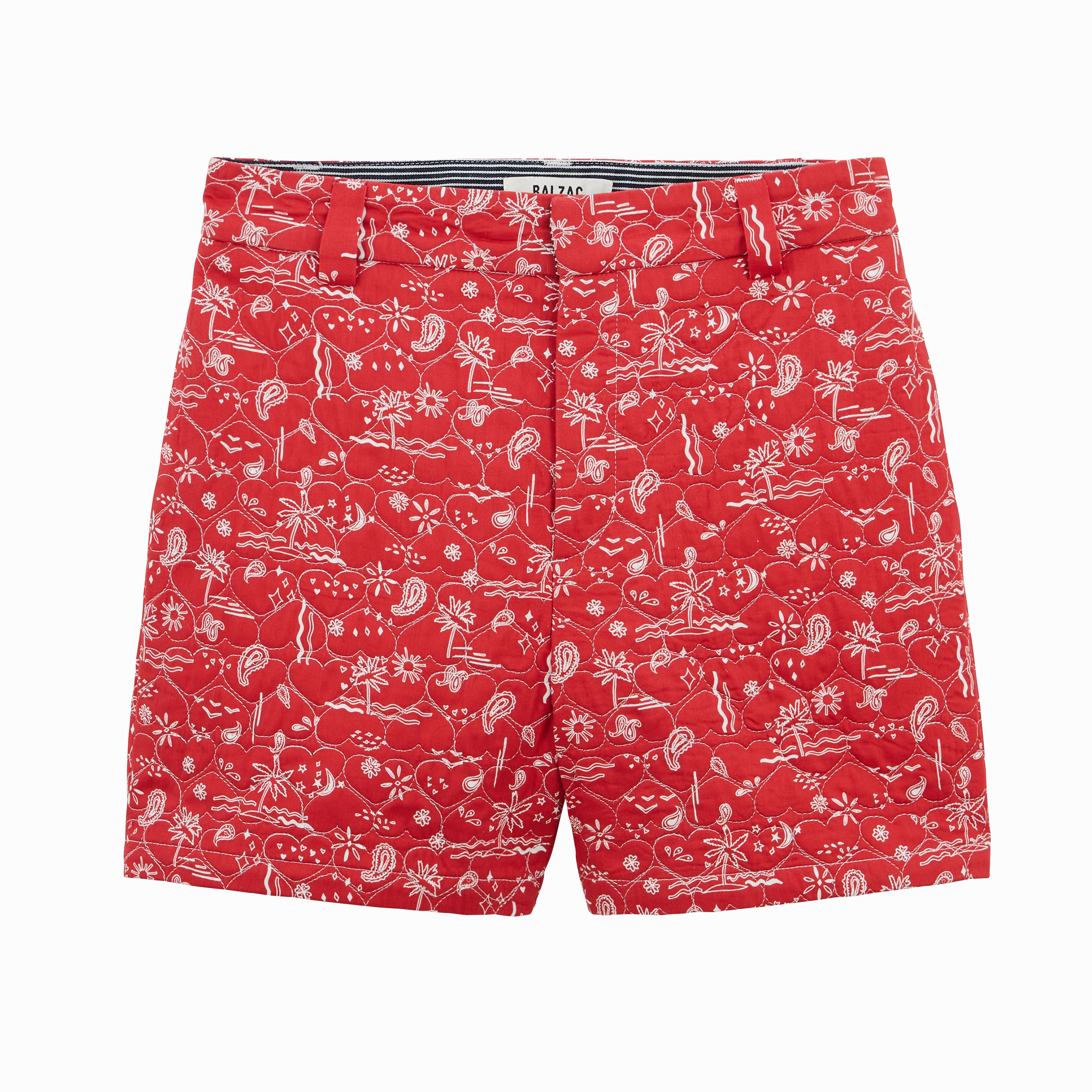 Short Racine imprimé summer bandana