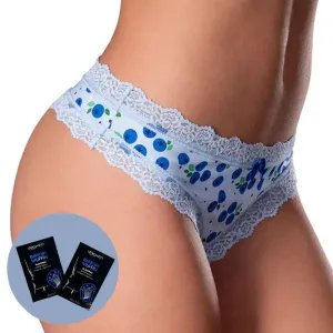 Sweet Treats Crotchless Thong & Flavoured Lubricant