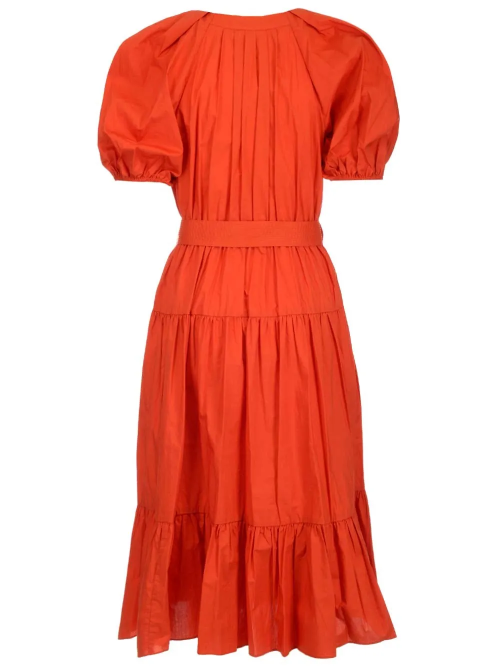 Ulla Johnson Josefina V-Neck Short Sleeved Dress