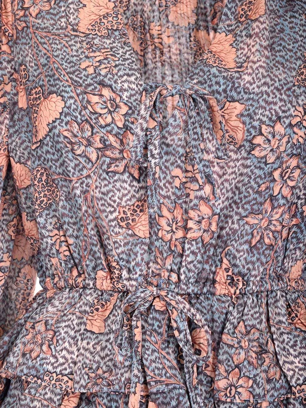Ulla Johnson V-Neck Long Sleeved Dress