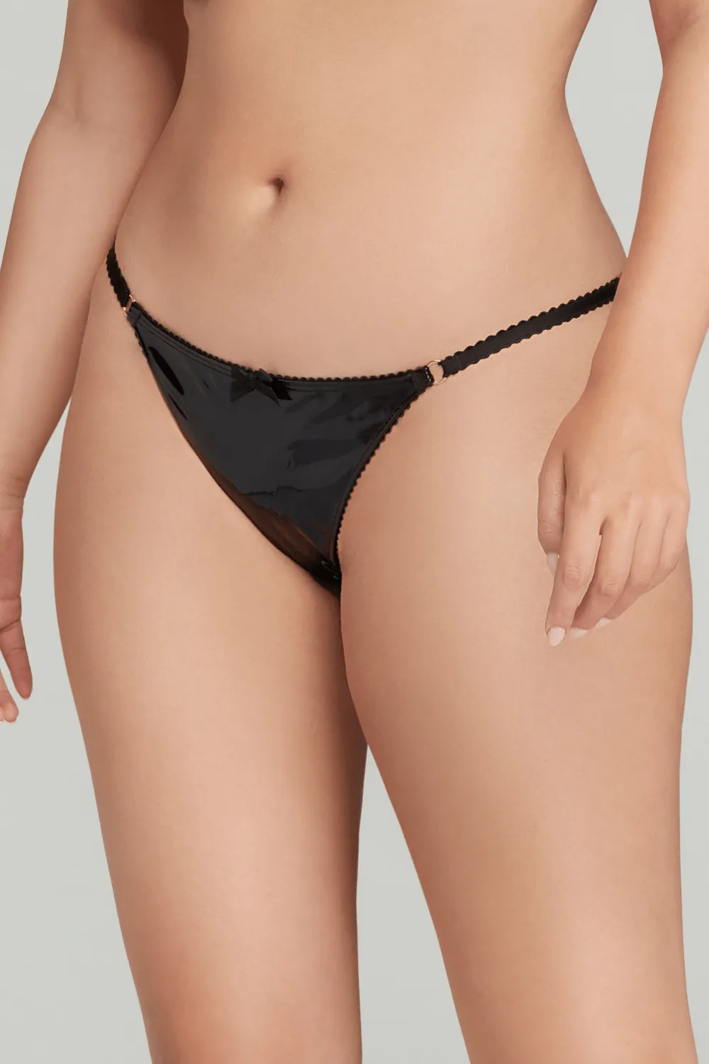 Zarya PVC Ouvert Brief, Size 5 (UK 14)